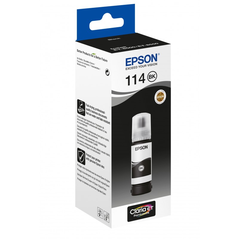 Epson C13T07A140 T114 EcoTank BK