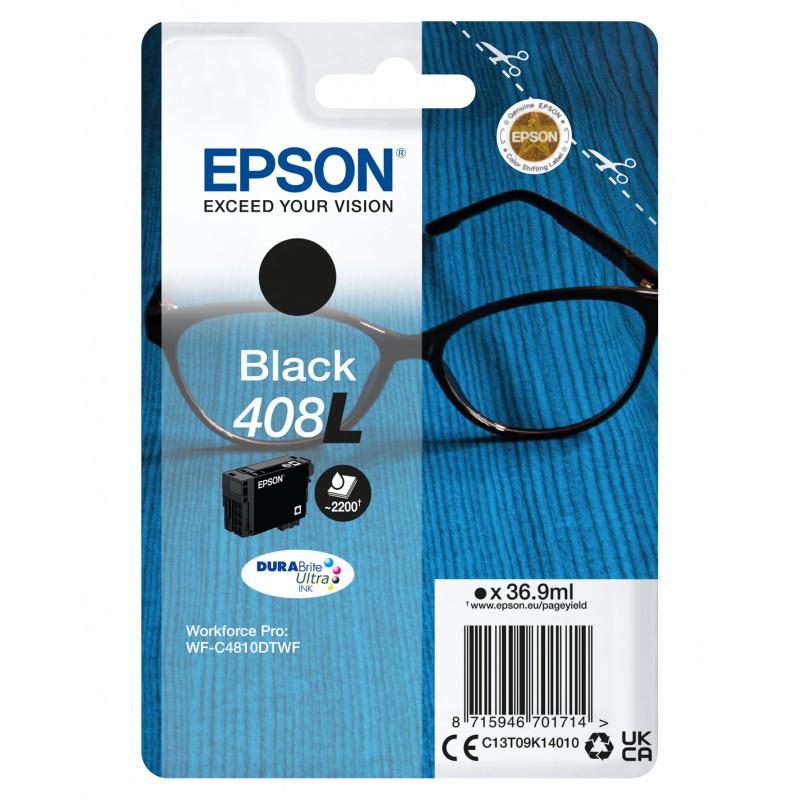 Epson C13T09K14010 Cart 408 XL Bk
