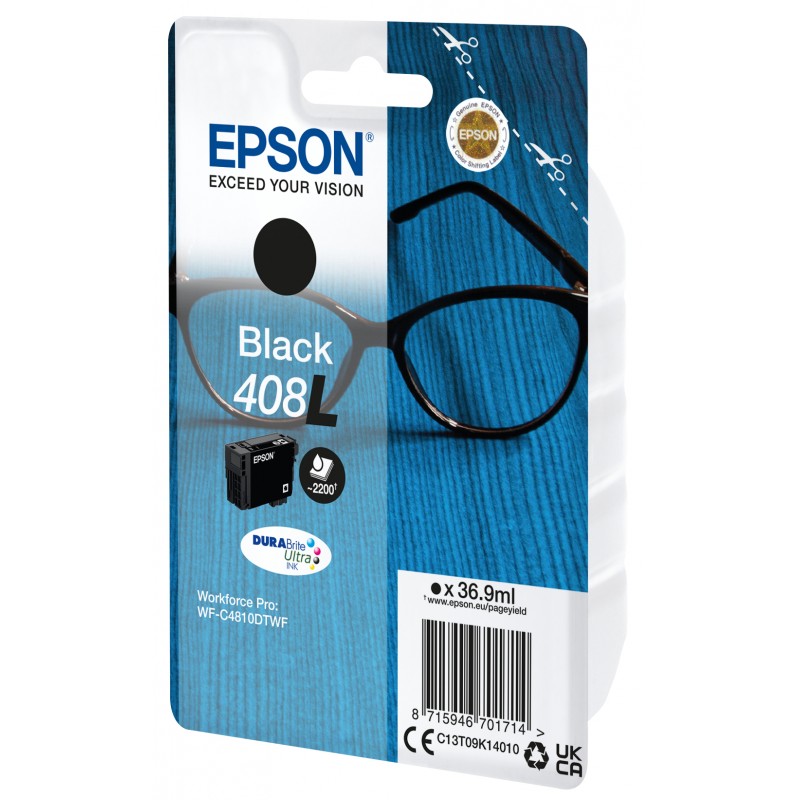 Epson C13T09K14010 Cart 408 XL Bk