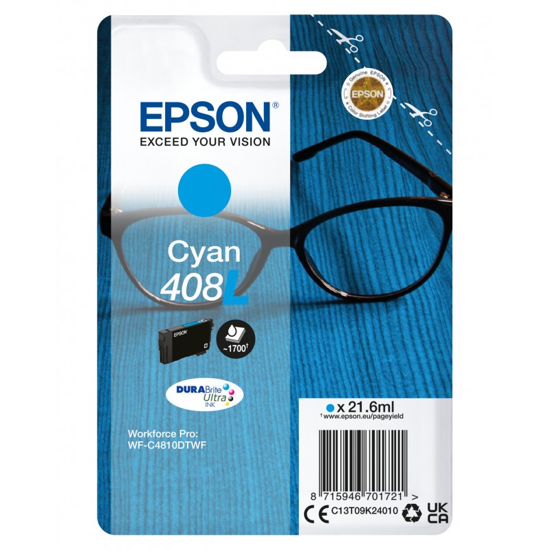 Epson C13T09K24010 Cart 408 XL Cyan