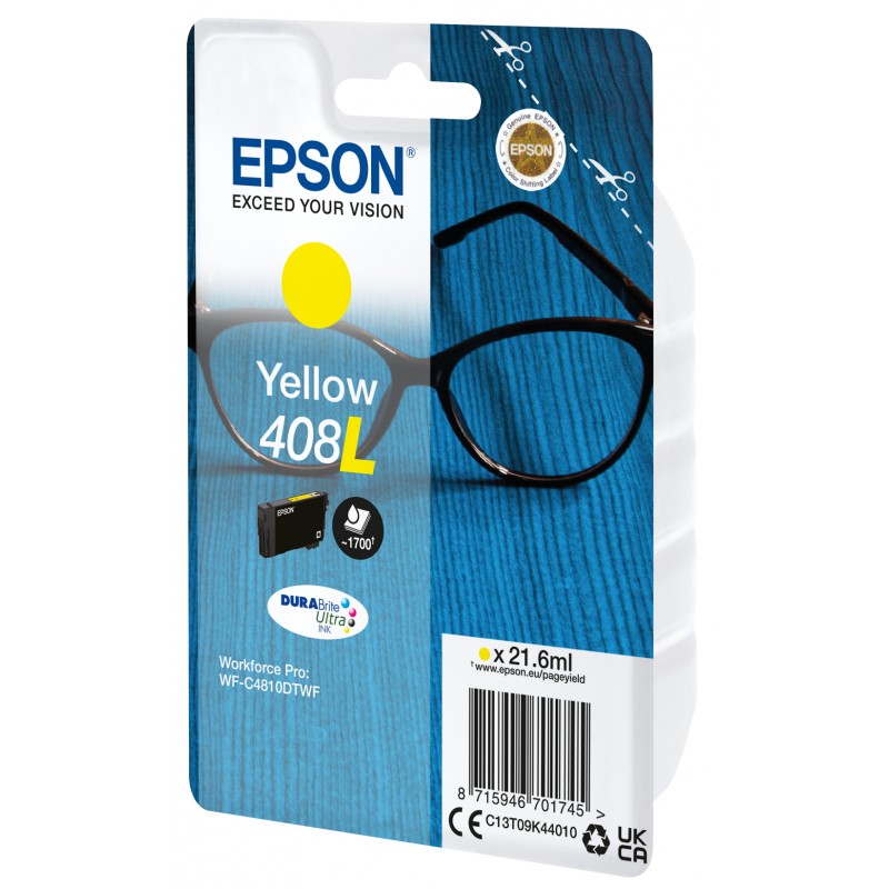 Epson C13T09K44010 Cart 408 XL Yellow
