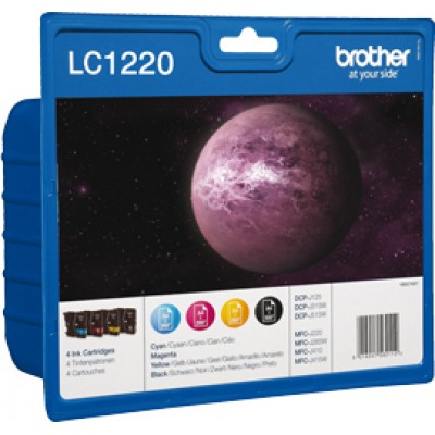 Brother LC1220VALBP Pack 4 cart Bli bulk