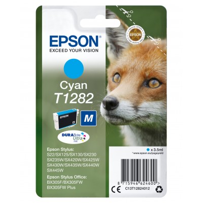 Epson C13T12824012 RENARD Cyan Blister
