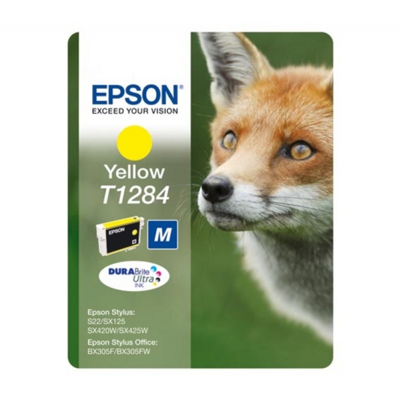 Epson C13T12844011 Cart.Renard YEL Bulk