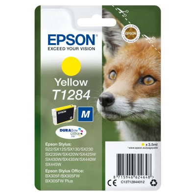 Epson C13T12844022 RENARD Yellow Blister