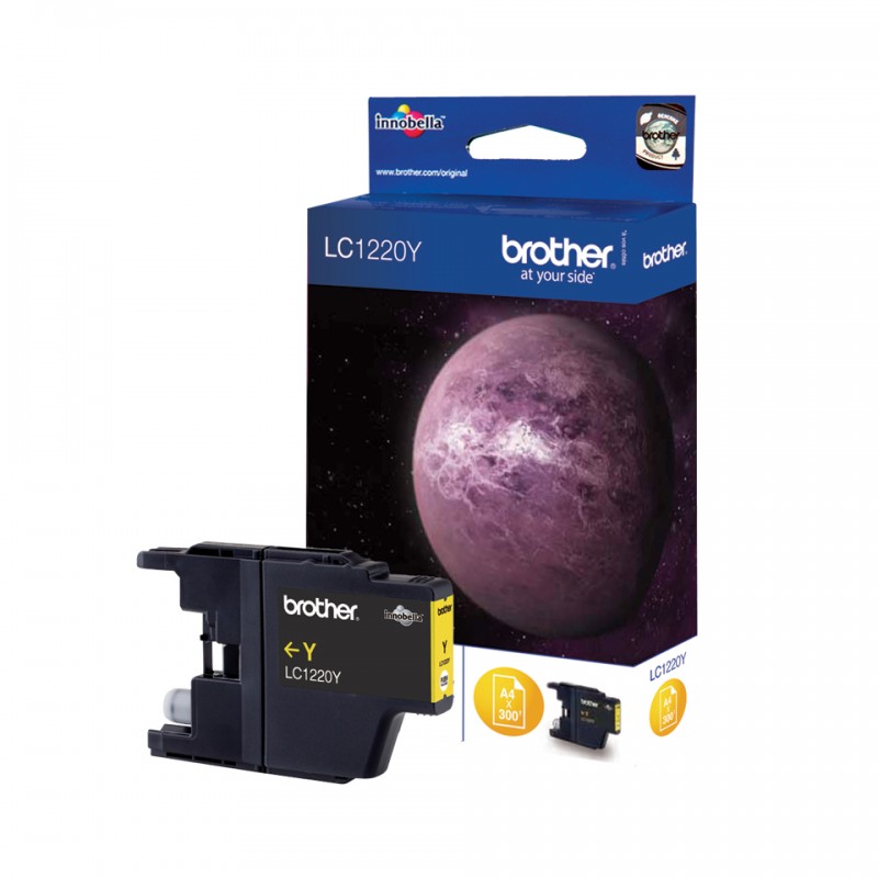 Brother LC1220Y Cart Ink Jet Yellow