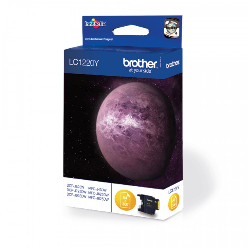 Brother LC1220Y Cart Ink Jet Yellow