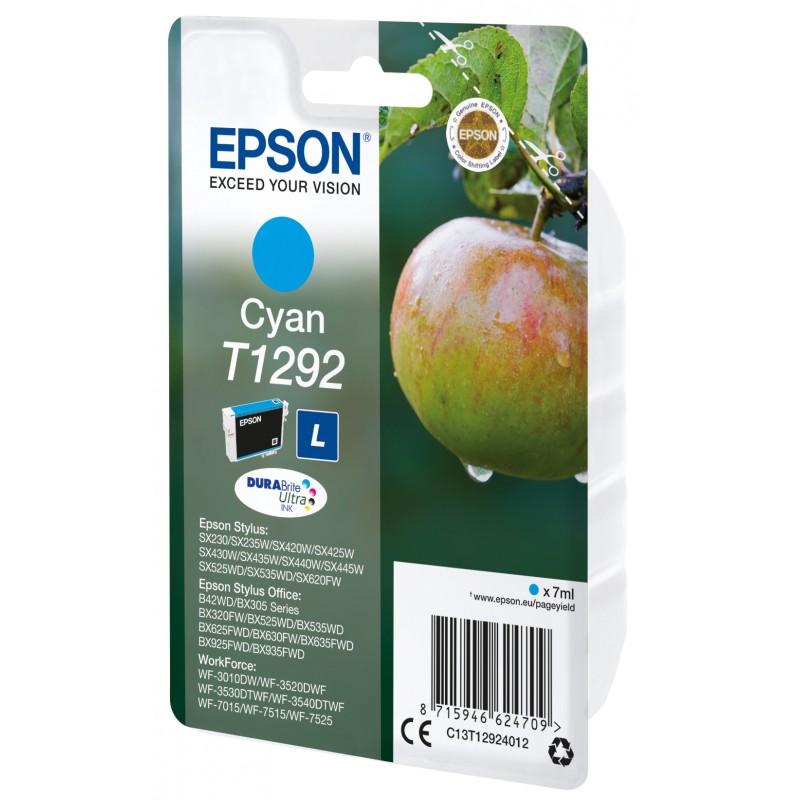 Epson C13T12924022 POMME Cyan Blister