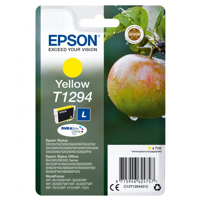 Epson C13T12944012 POMME Yellow Blister