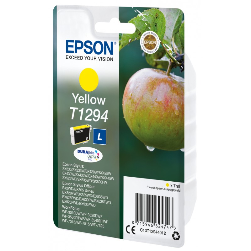 Epson C13T12934022 POMME Yellow Blister