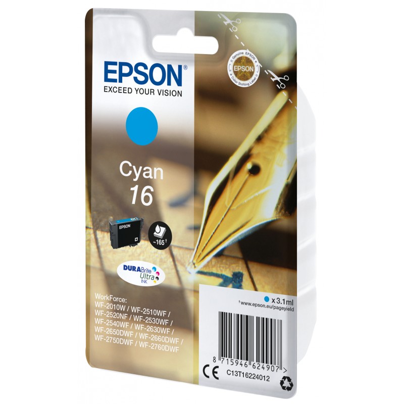 Epson C13T16224012 S.PLUME Cyan Blister