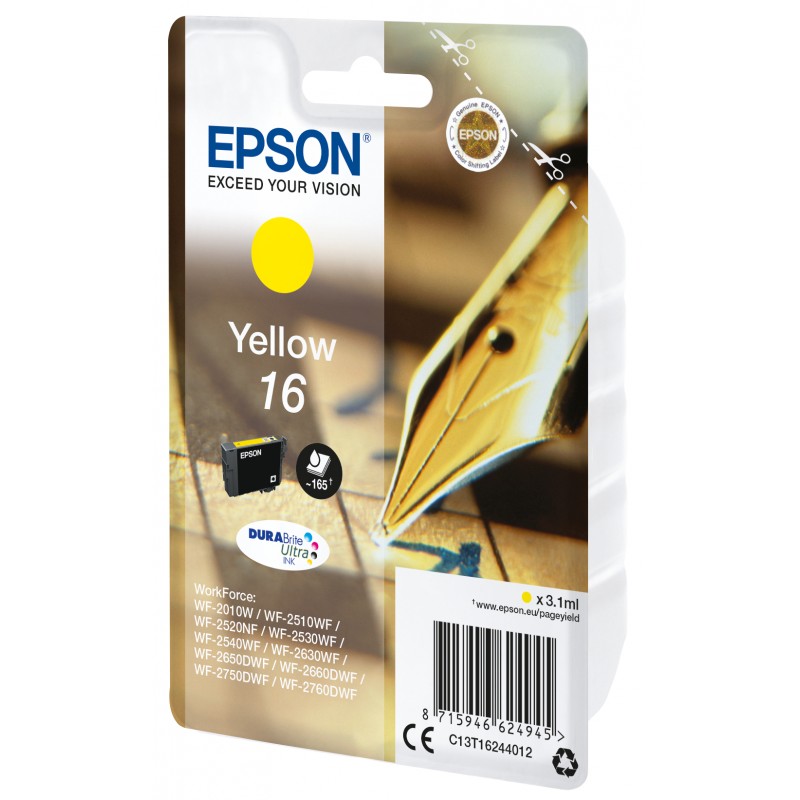 Epson C13T16244012 S.PLUME Yellow Blist
