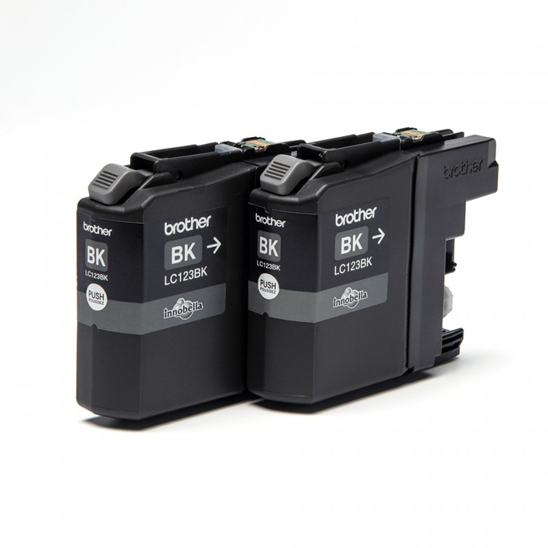 Brother LC123BKBP2 Ink Jet BK Pack Bulk