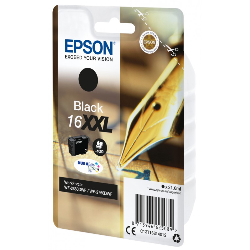 Epson C13T16814012 S.PLUME XXL BK Blist