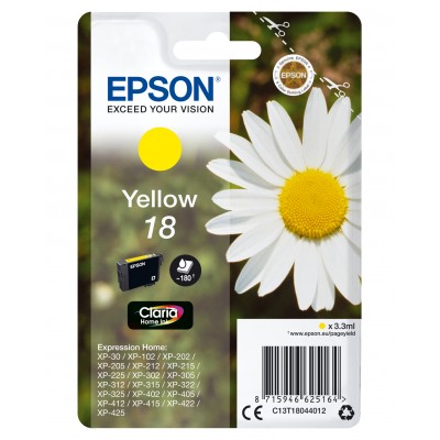 Epson C13T18044012 PAQUERETTE Yel Blist
