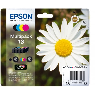 Epson C13T18064012 Paquerette X4 Blister