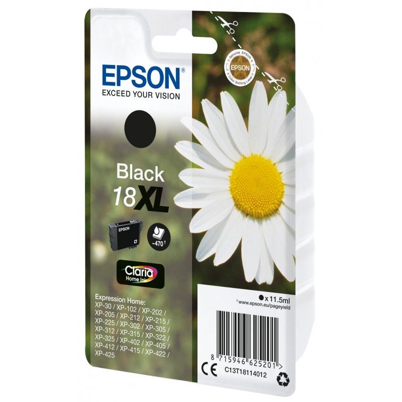 Epson C13T18114012 PAQUERETTE BK XL Blis