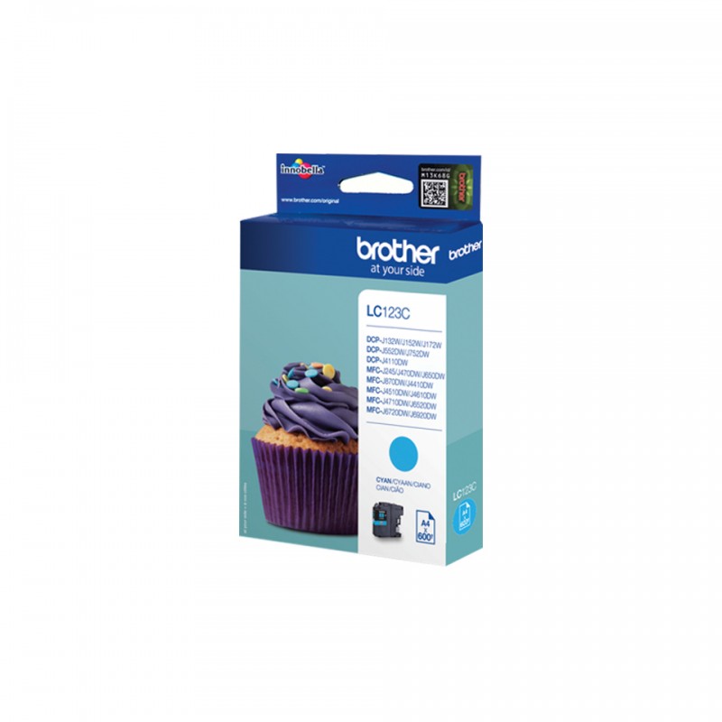 Brother LC123C Ink Jet Cyan MFC-J4510DW