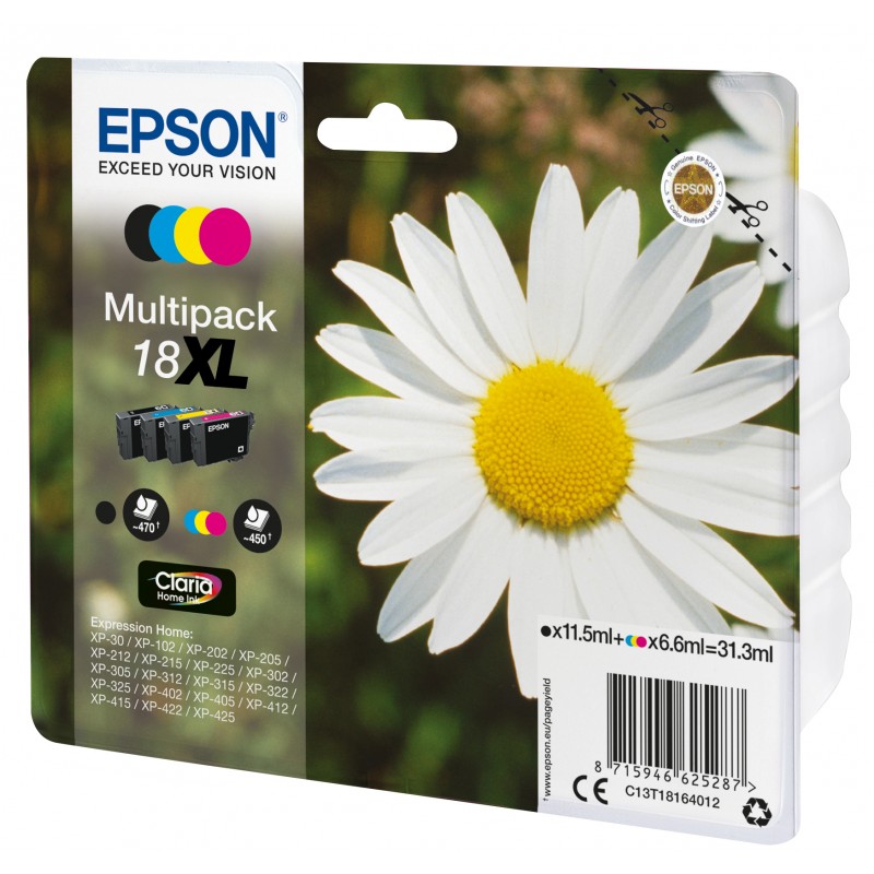 Epson C13T18164022 PAQUERETTE XL x 4 Bli