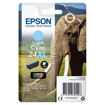 Epson C13T24354012 ELEPHANT Cyn Light Bl