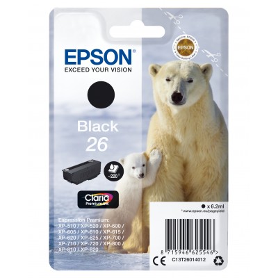 Epson C13T26014012 OURS POLAIRE BK Blist