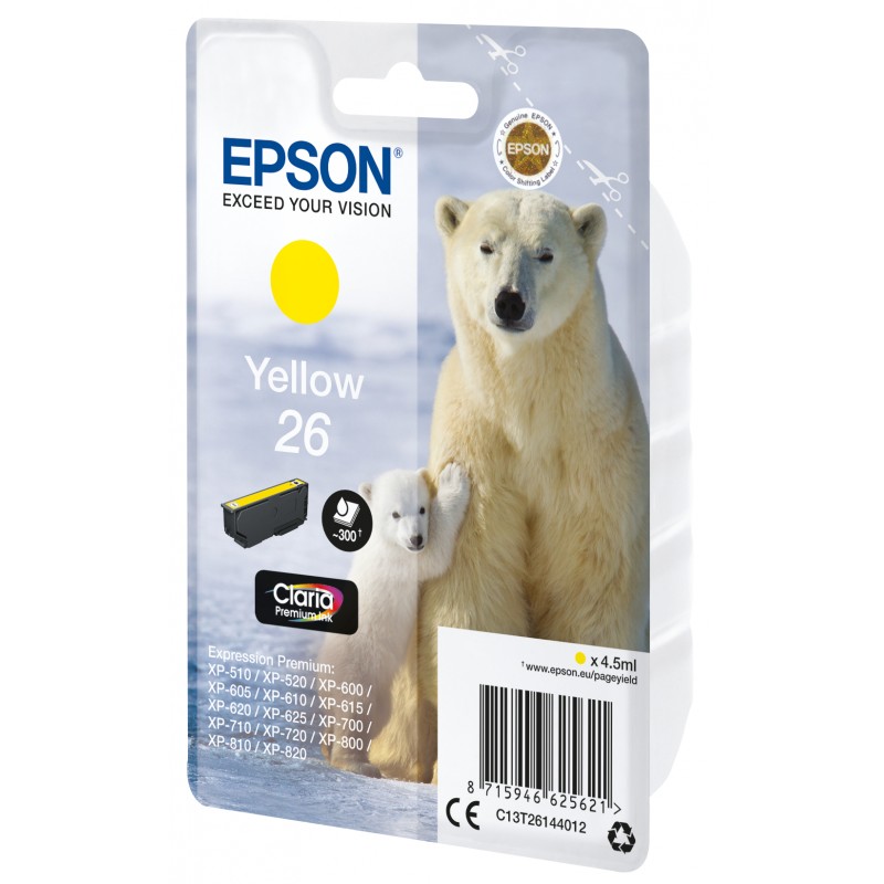 Epson C13T26144012 OURS POLAIRE Yel Blis