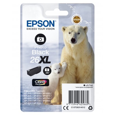 Epson C13T26314012 OURS POL. BK Ph XL Bl