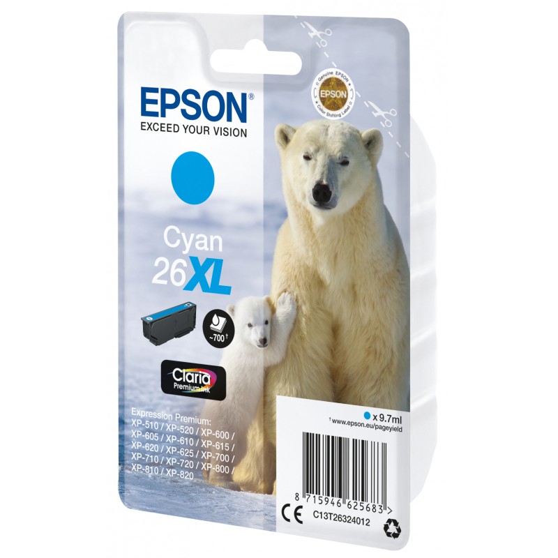 Epson C13T26324012 OURS POL. Cyn XL Blis