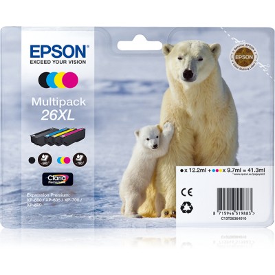 Epson C13T26364010 OURS POLAIRE x4 XL Bl