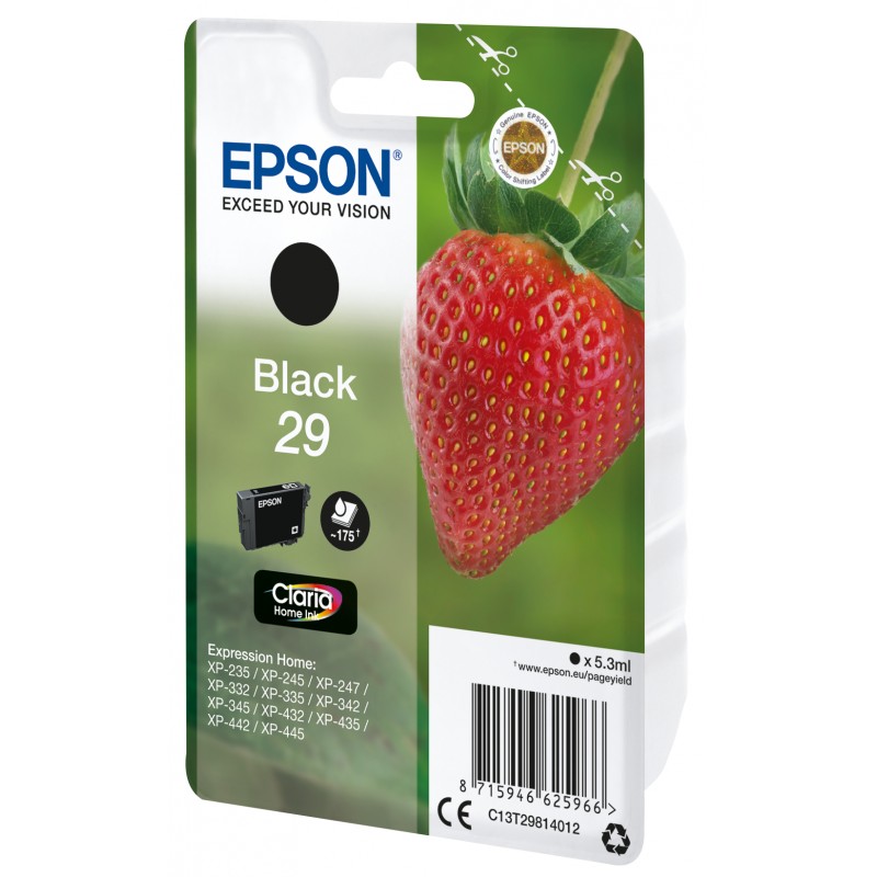 Epson C13T29814012 Fraise BK Blister