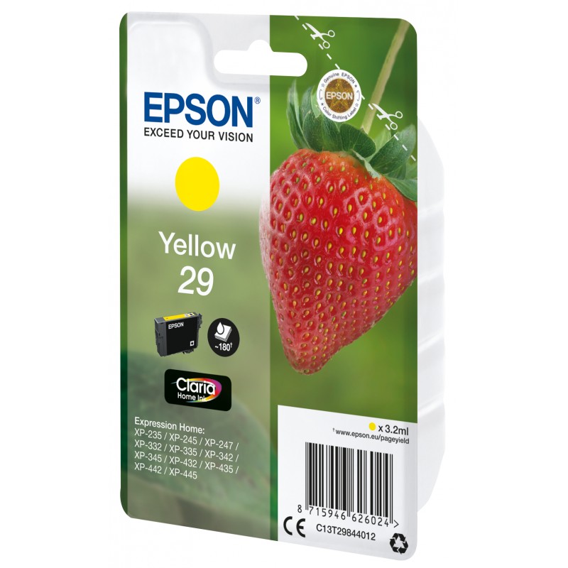 Epson C13T29844012 Fraise Yellow Blister