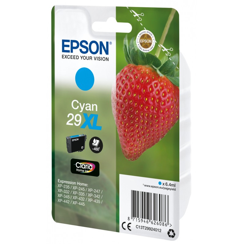 Epson C13T29924022 FRAISE Cyn XL Blister