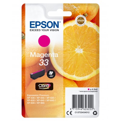 Epson C13T33434012 Ink Jet Mag Orange