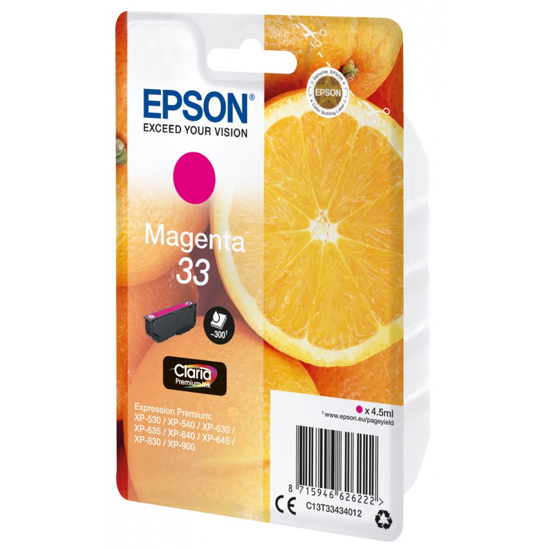 Epson C13T33434022 Ink Jet Mag Orange