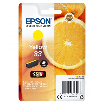 Epson C13T33444012 Ink Jet Yel Orange