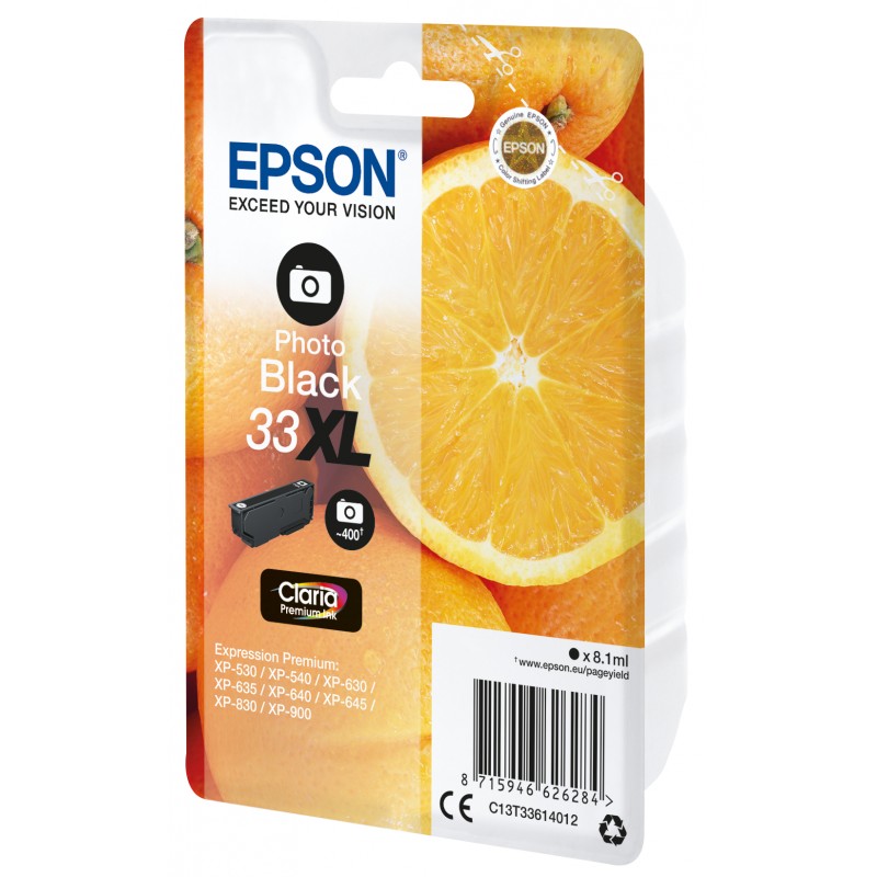 Epson C13T33614022 BK Photo XL Orange