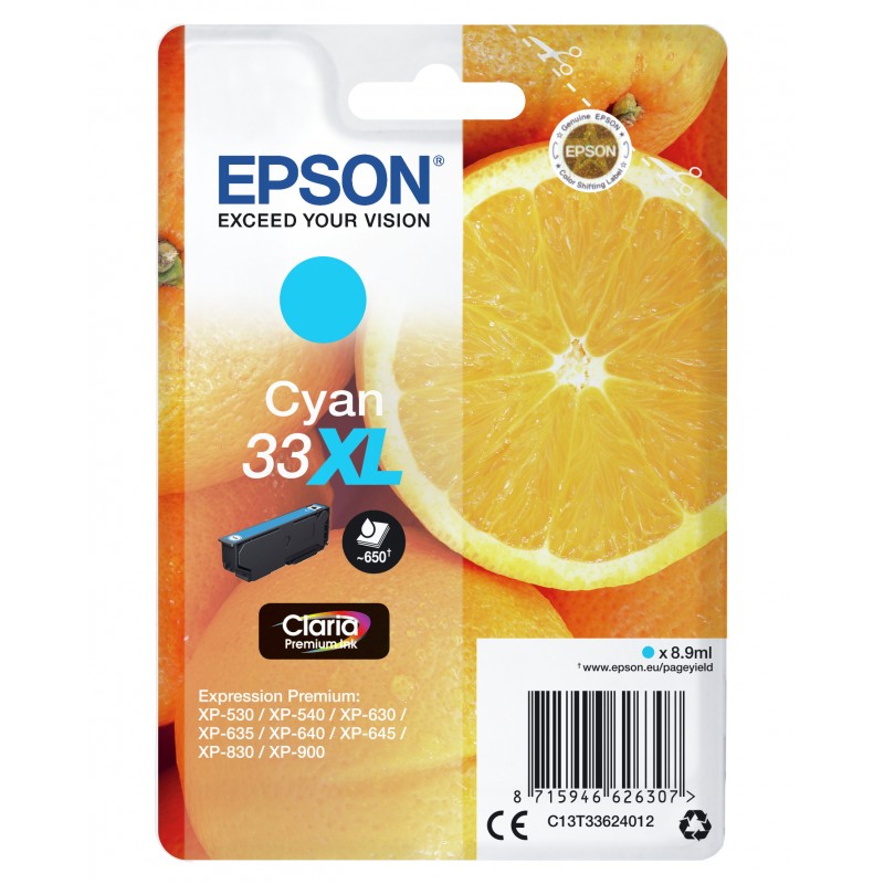 Epson C13T33624022 Ink Jet Cy XL Orange