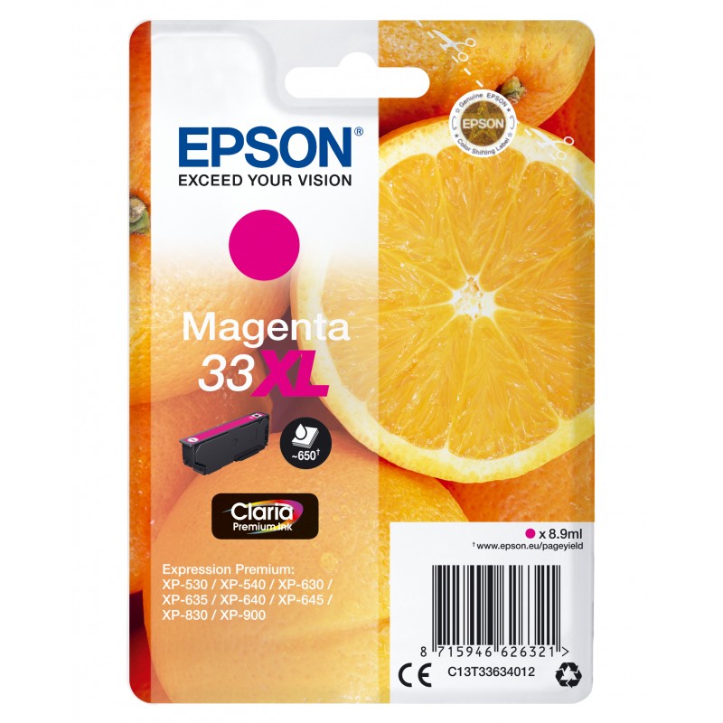 Epson C13T33634012 Ink Jet Mag XL Orange
