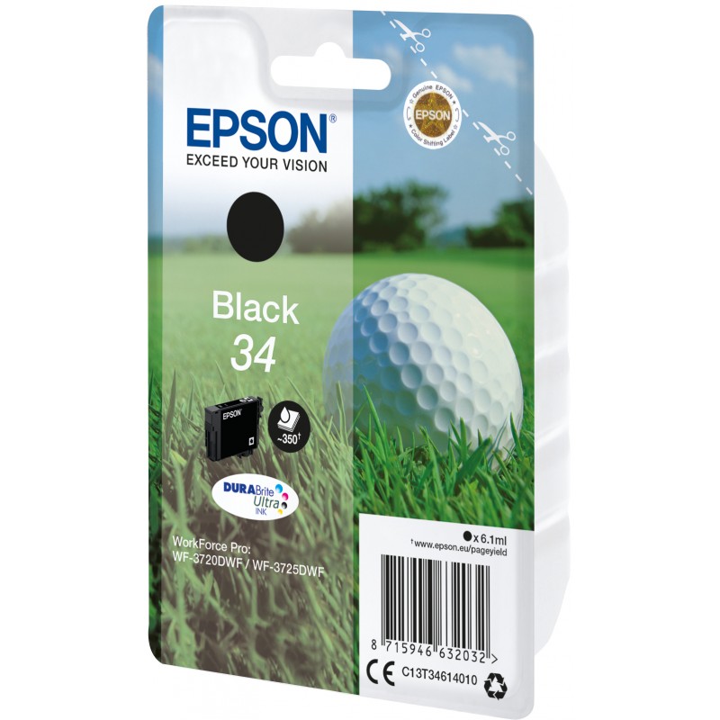 Epson C13T34614020 BK Balle de Golf