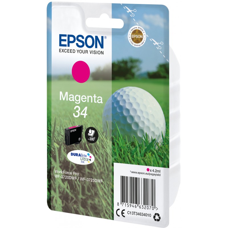 Epson C13T34634010 Magenta Balle de Golf