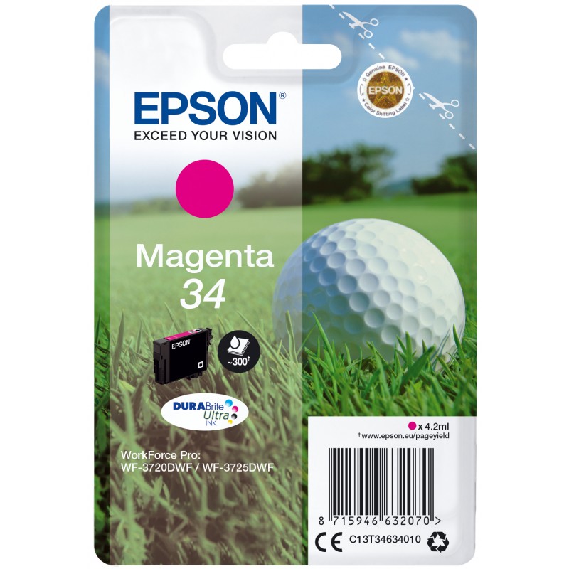 Epson C13T34634010 Magenta Balle de Golf