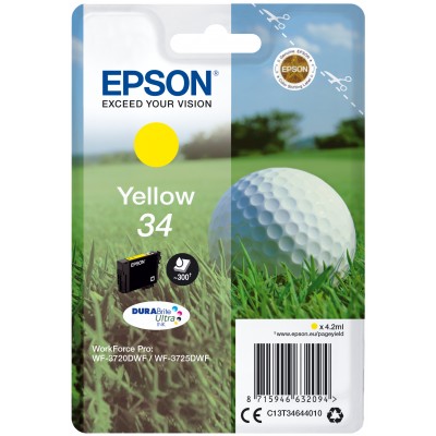 Epson C13T34644010 Yellow Balle de Golf