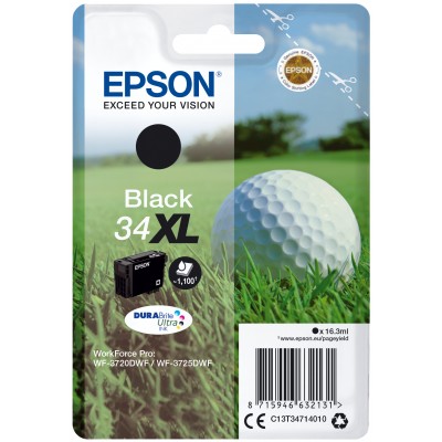 Epson C13T34714010 BK XL Balle de Golf