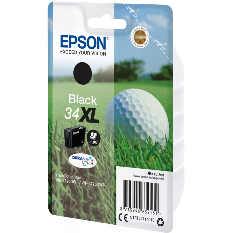Epson C13T34714010 BK XL Balle de Golf