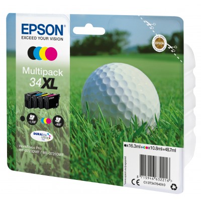 Epson C13T34764020 Pck 4CL XL B. de Golf