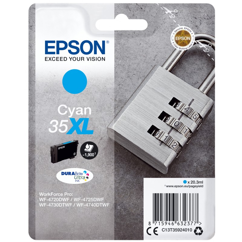 Epson C13T35924010 Cyan XL Cadenas
