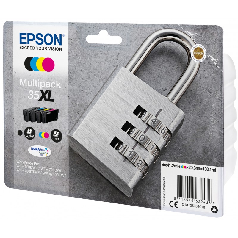 Epson C13T35964010 pack 4CL XL Cadenas