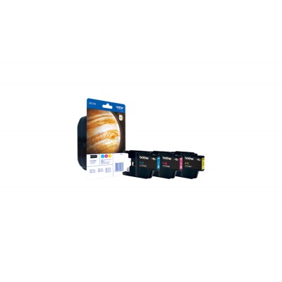 Brother LC1240RBWBP Blist Pack Rainbow