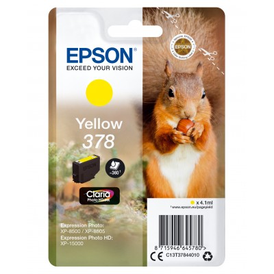 Epson C13T37844010 Ink Jet Yel. Ecureuil