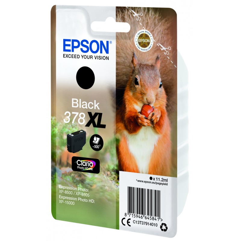 Epson C13T37914010 BK XL Ecureuil